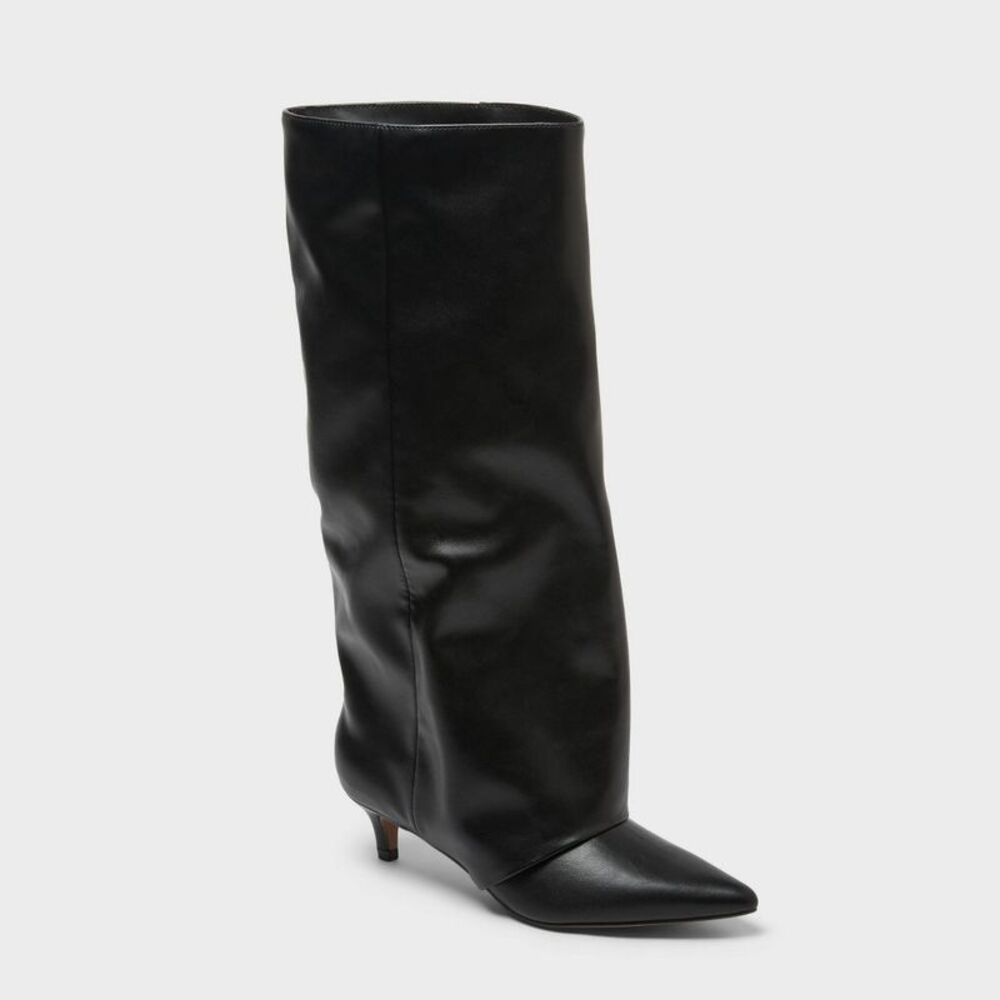 Women's Bianca Tall Boots - A New Day Black 11